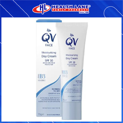 EGO QV FACE MOISTURISING DAY CREAM SPF30 - 75G